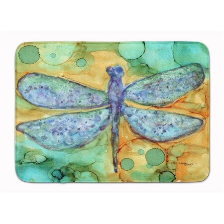 Jensendistributionservices Abstract Dragonfly Machine Washable Memory Foam Mat MI712795